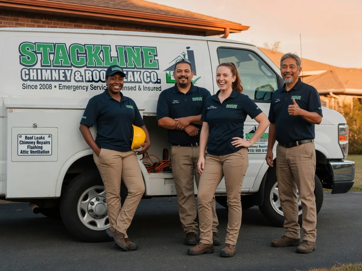 Chimney flashing repair company in Mathews, VA